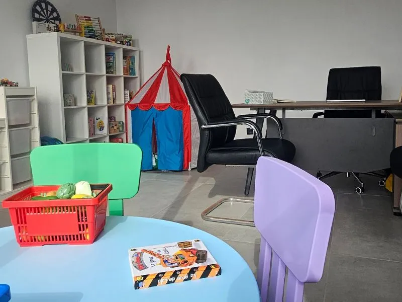 Espace enfants coloré